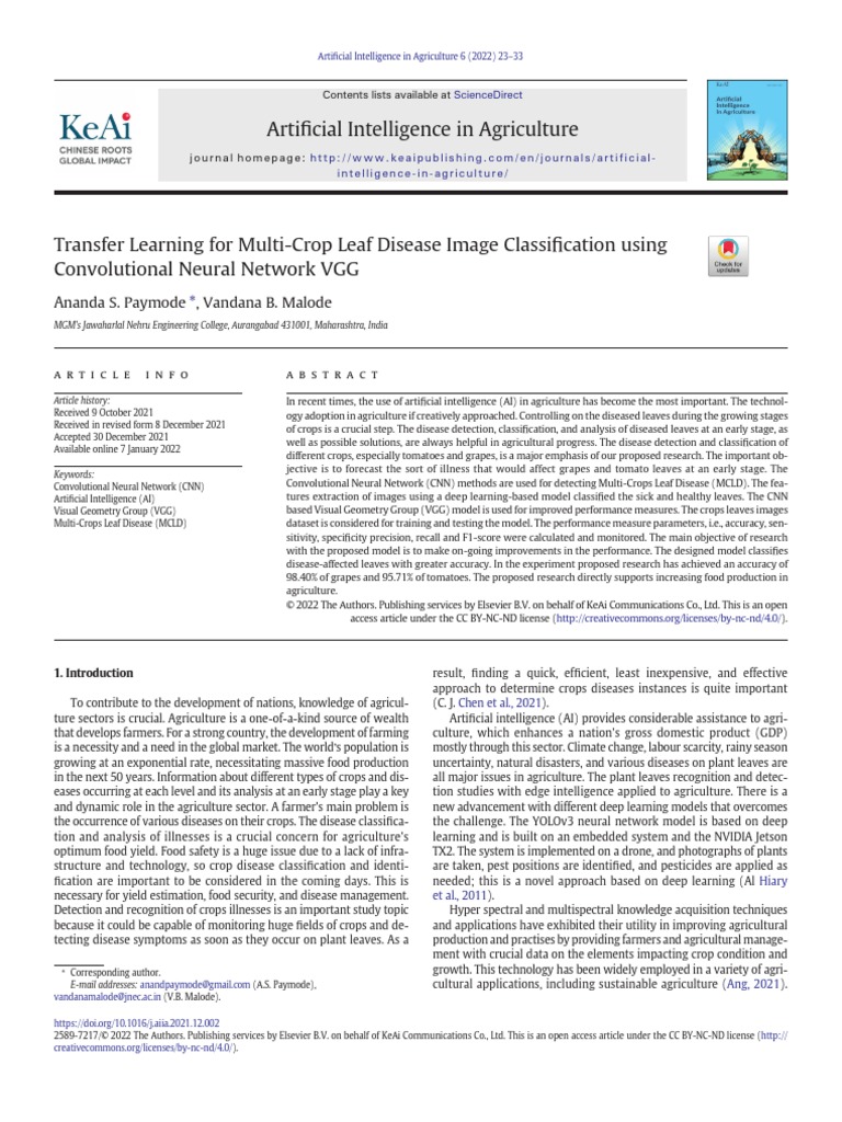 1 s2.0 S2589721721000416 Main | PDF | Receiver Operating Characteristic ...