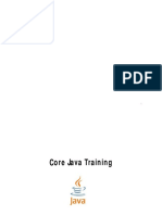 Core Java Training-1