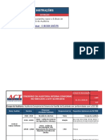 Modelo de Itinerario Da Auditoria Interna IATF 16.949-2016