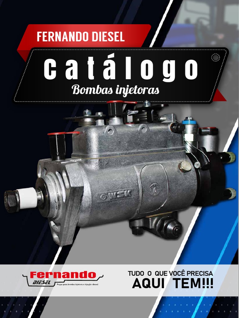 Catálogo de Bombas Injetoras Delphi | PDF | Tecnologia e Engenharia