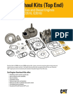 Overhaul Kits For D3508 D3512 D3516 G3516 Commercial Gas Engines