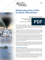 Disinfecting Water Wells Shock Chlorination