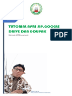 Tutorial Penggunaan Apri Sip-Google Drive Dan e Dupak - Afif