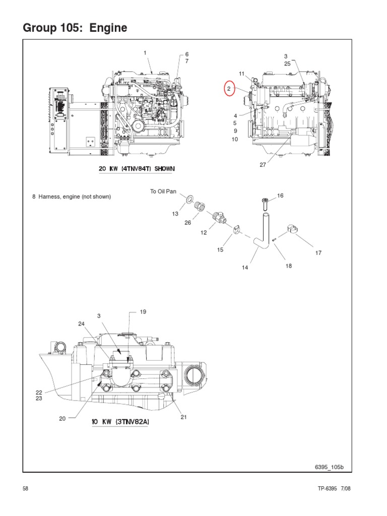 Paginas 5859 TP6395 10 20REOZD KOHLER Parts Catalog PDF Screw