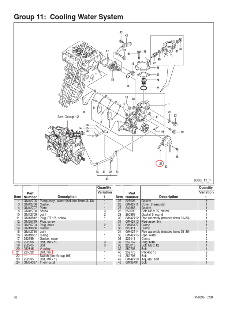Paginas 3638 TP6395 10 20REOZD KOHLER Parts Catalog PDF Pipe