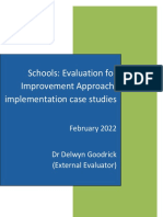 Goodrick Report - Case Studies - Schools Evaluation For Improvement - Synthesis and Implications - 27apr2022 - 0