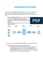 Datawarehouse Concepts