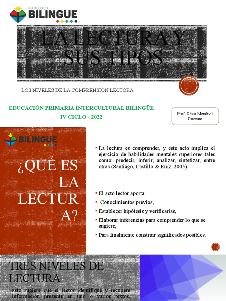 Niveles de Lectura | PDF | Inferencia | Comprensión lectora