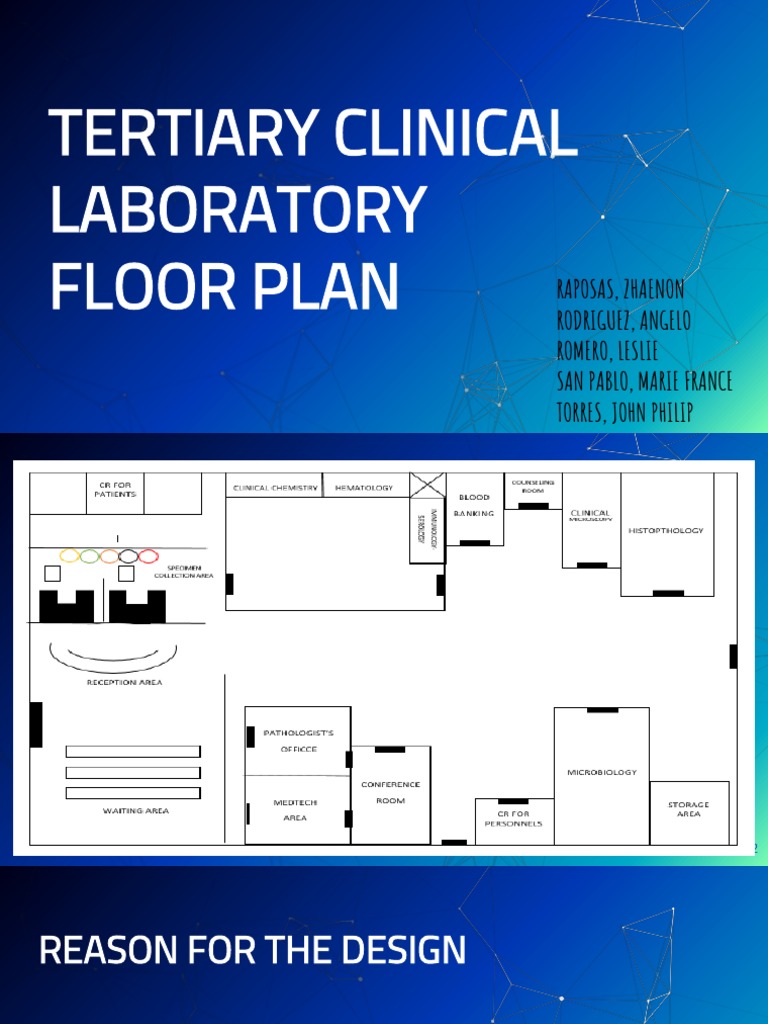 Tertiary Clinical Laboratory Floor Plan | PDF | Laboratories | Serology