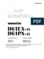 Bulldozer D61px-15 Manual Taller