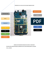 Reconociendo Partes Imporates de La Placa de Un Celular Sansung Ji Neo