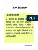 5 - Estudo Do Metodo