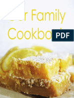 Jessica Downard - Our Family Cookbook - 2011