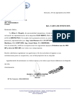 Carta de Solicitud de Inspeccion