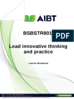 AIBT BSBSTR801 Learner Workbook v.1.0