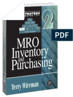 Wireman Terry MRO Inventory and Purchasing Maintenance Strategy 2013