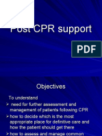 Post CPR Support