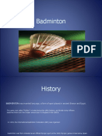 Badminton Study Guide