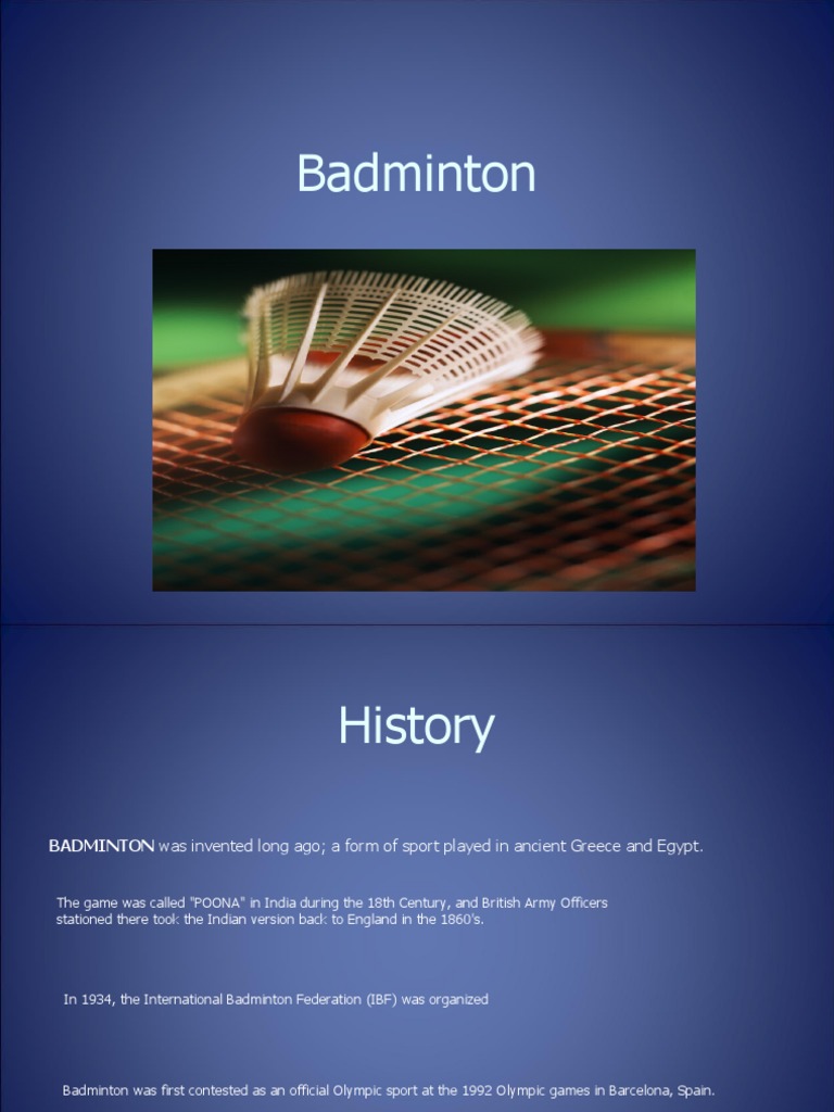 Badminton Study Guide PDF Athletic Sports Sports