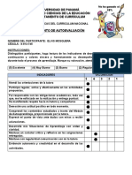 Instrumento de Autoevaluacion