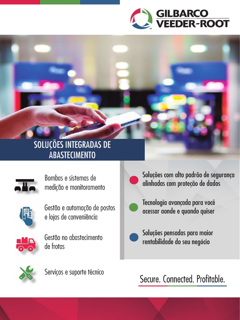 Catálogo Institucional - Gilbarco Veeder-Root | PDF | Automação | Economias