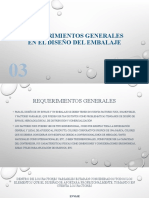 3 Requerimientos Generales en El Diseño Del Embalaje