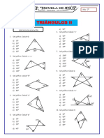 Ejercicios de Triangulos para Segundo - de Secundaria