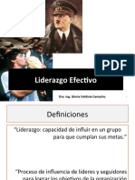 Liderazgo Efectivo y Teoría de Los Rasgos