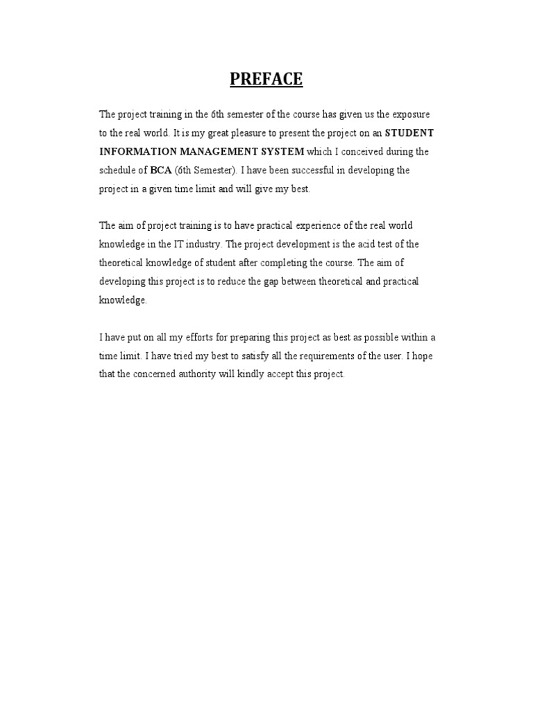 Student Information Management System PDF