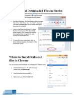 Where To Find Downloaded Files in Browsers