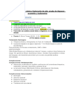 Otitis Media Aguda, Crónica Exploración de Oido, Prueba de Diapason - Acumetria y Audiometria