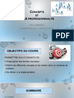 Concepts Et Interprofessionnalite Ue 3.3