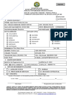 ANEXO I FORMULARIO DE CADASTRO PESSOA FISICA Novo