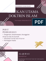 Kelompok 7 Rujukan Utama Doktrin Islam