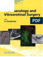 Pharmacology and Vitreoretinal Surgery