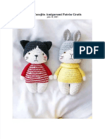 Gato Conejo Amigurumi Patrones Gratis