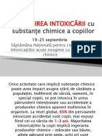 PREVENIREA INTOXICĂRII Cu Substanțe Chimice A Copiilor