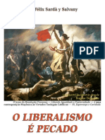 O Liberalismo e Pecado Pe. Felix Sarda y Salvany