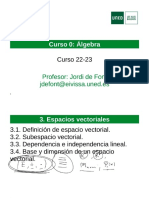 Espacios Vectoriales PDF