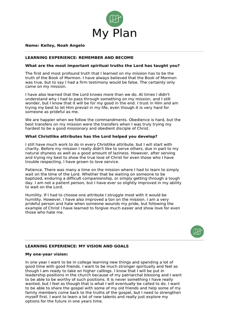 Myplan Download Free PDF Jesus Humility