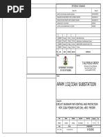 AF-E-06-06 - 3 - 132kV Power Plant Feeder E03 - Schematic Diagram