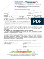 MODEL-Documentatie-procedura Deconectare Apartament 2020