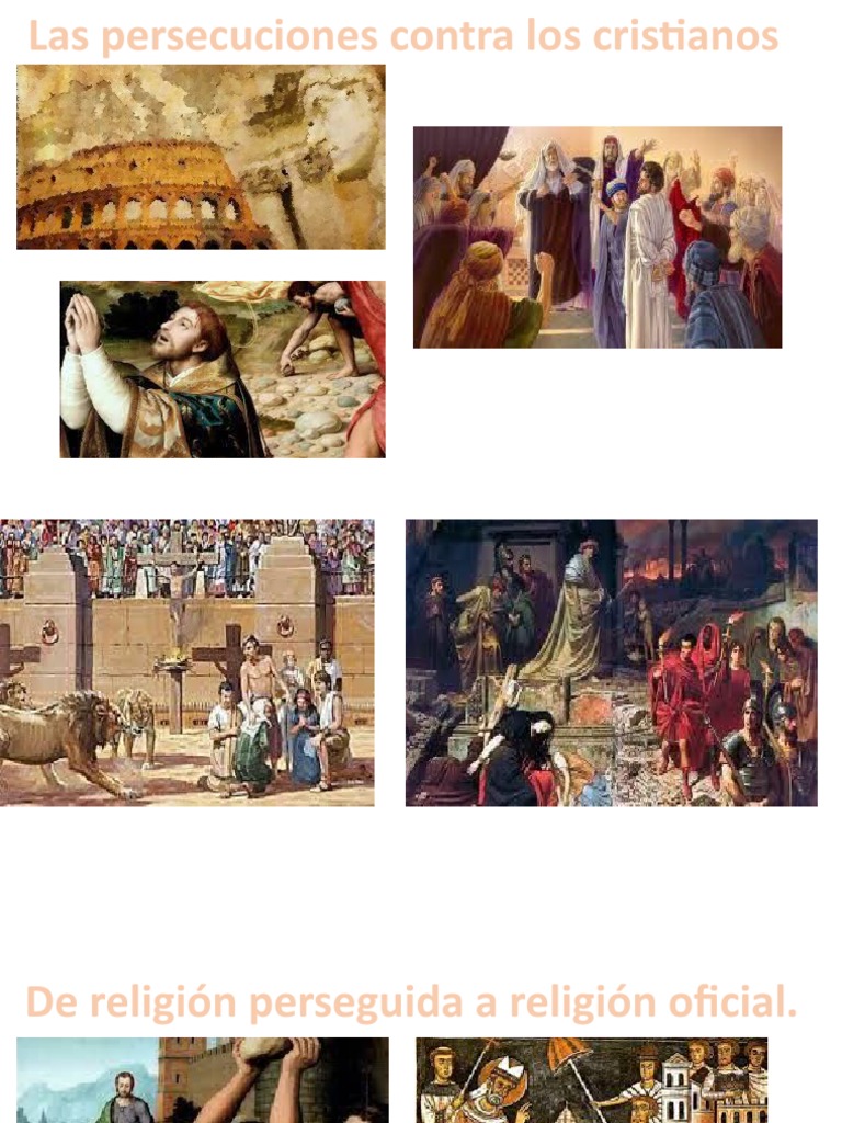 De la persecución a la aceptación: La transformación del cristianismo ...