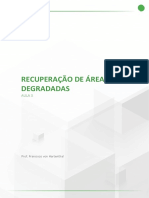 Recuperação de Áreas Degradadas: Aula 3