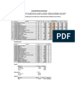 Mantenimiento Rutinario Metrado y Presupuesto