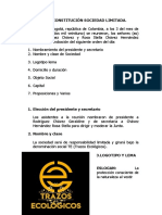 Documentos de Constitucion de La Empresa (Te) Complete