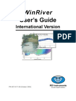 WinRiver User Guide INT - Oct03