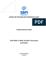 Ego Ideal e Ideal de Ego - Uma Prisão Psicológica