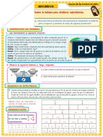 Ficha de Trabajo Matemática 28-10-2021