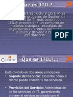 Presentacion GESTAR ITIL